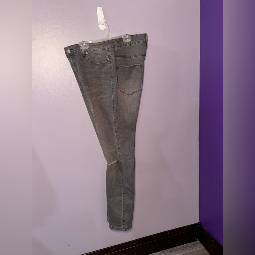 Gray Swank A Posh Jeans